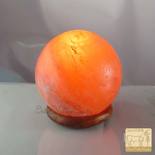  Salt Lamp From Himalayas Globe (Lampe de sel Himalaya Globe)