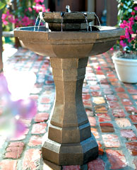  Solar Birdbath Fountains (Solar Vogelbad Brunnen)