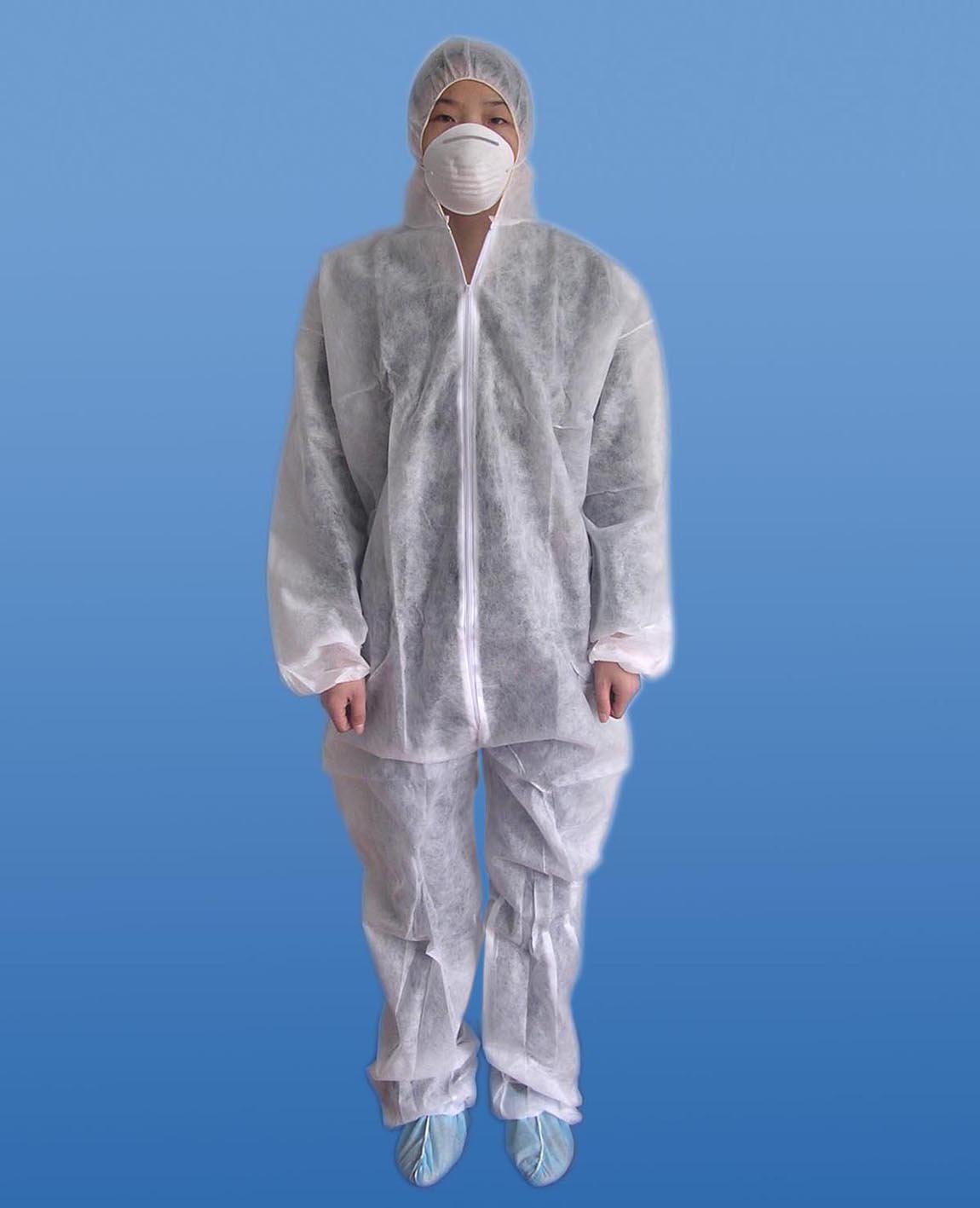  PP Coverall / PP+PE Coverall, Nonwoven Gown (Combinaison PP / PP + PE Coverall, non-tissés Gown)