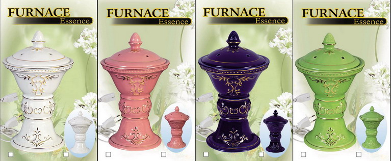  Electrical Ceramic Incense Burner With Cover