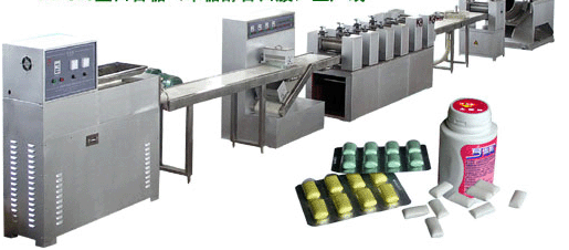  Chiclet Chewing Gum / Coating Gum Processing Line (Резиновая Жевательная резинка / Покрытие Gum производственные линии)