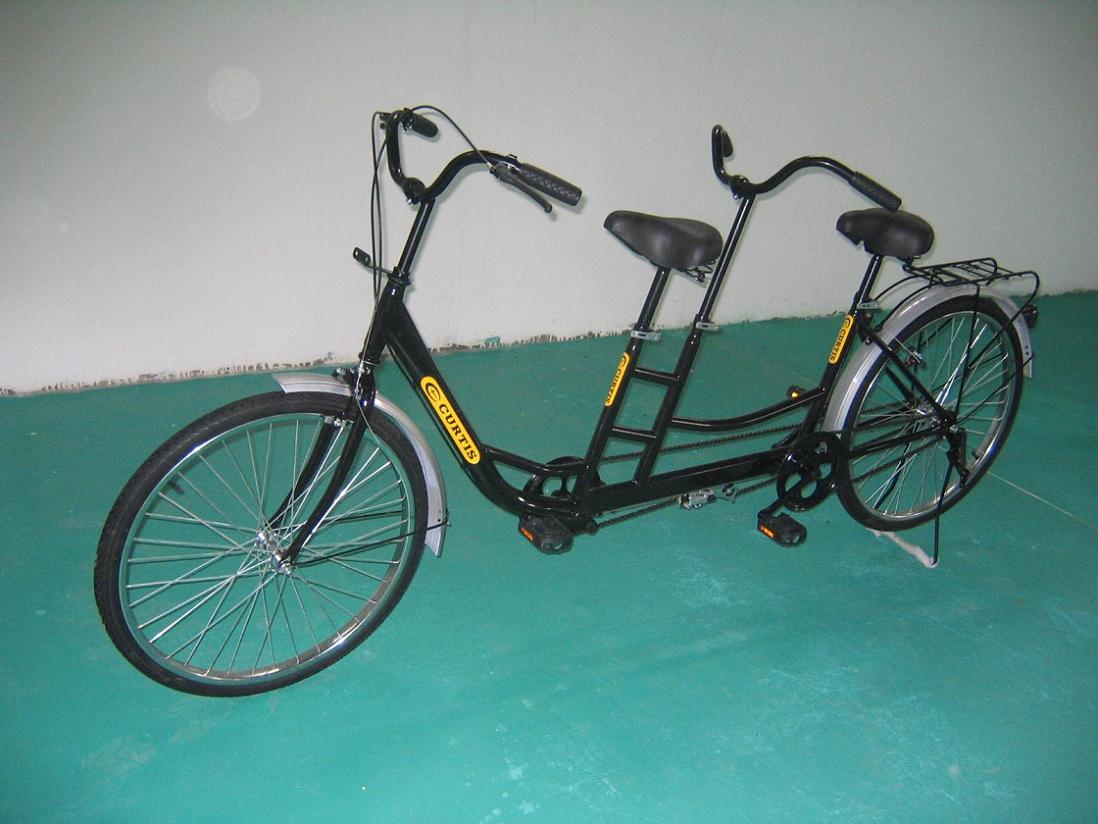 Tandem-Fahrrad (Tandem-Fahrrad)