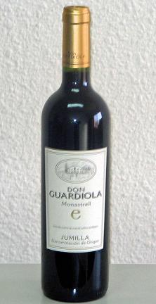  Young Red Wine D. O. Jumilla - Bodega Miguel Guardiola (Молодое красное вино Хумилье - Bodega Мигель Гвардиола)