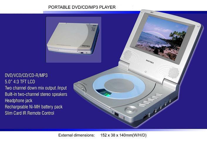 Tragbare DVD-Player mit Werbe-Kosten (Tragbare DVD-Player mit Werbe-Kosten)