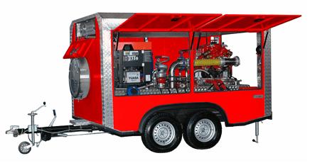  Bavaria Water / Foam Fire Fighting Trailer (Bavaria Eau / mousses anti-incendie Trailer)