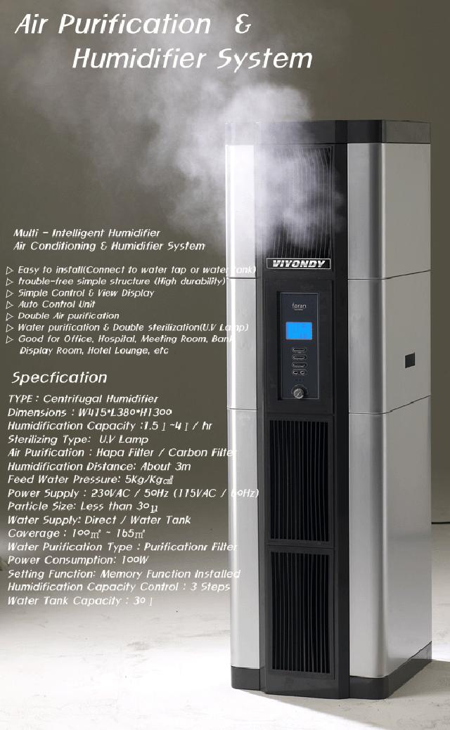  Air Purifier Humidifier (Purificateur d`air Humidificateur)