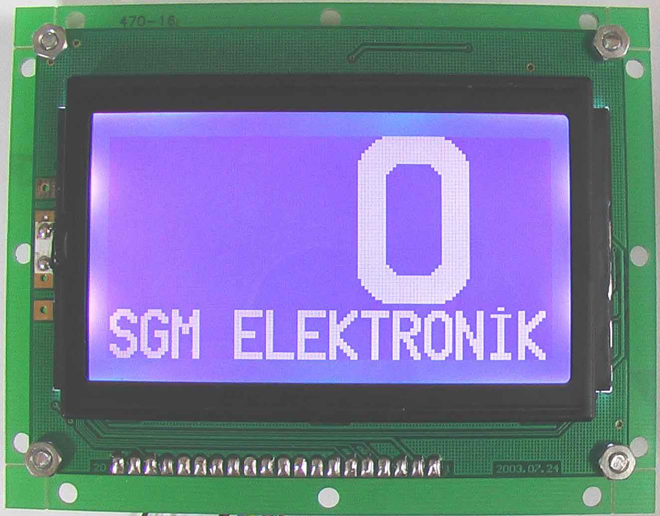  Graphic LCD Indicator (Графический ЖК-индикатор)