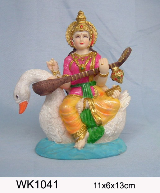  Polyresin Hindu God Statue, Polyresin Indian God Figurine (Polyresin Hindu-Gottes-Statue, Polyresin indischen Gott Figurine)