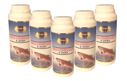  Omega 3 Fish Oil - BIO-OMEGA 3, 1200mg * 100 soft gels (Омега 3 Рыбий жир - Bio-Омега 3, 1200mg * 100 мягкими гелями)