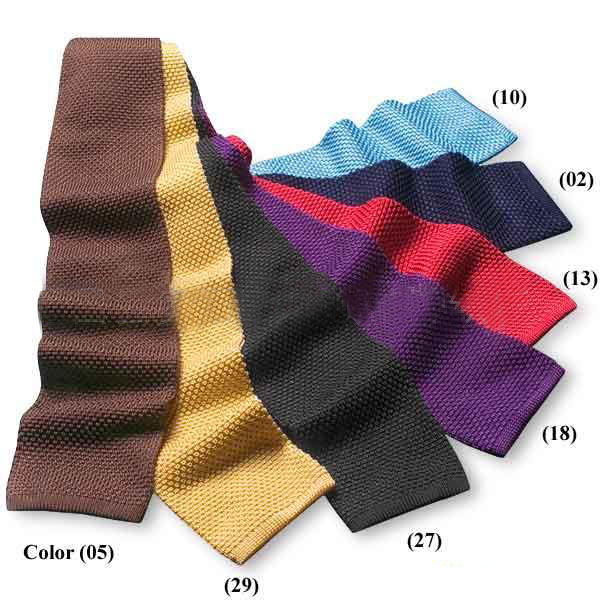  Knit Necktie / Knitted Tie (Knit Cravate / Tie Bonneterie)