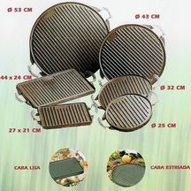  Cast Iron Plates / Grates / Cookware (Fonte Plaques / Grilles / Casseroles)