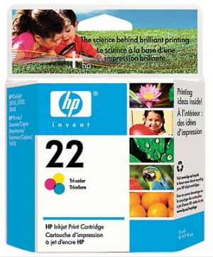 Original Ink Cartridge For HP 22 (C9352a) (Оригинальные чернила картриджей HP 22 (C9352a))