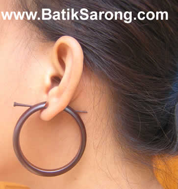  Wood Earring (Wood Серьги)