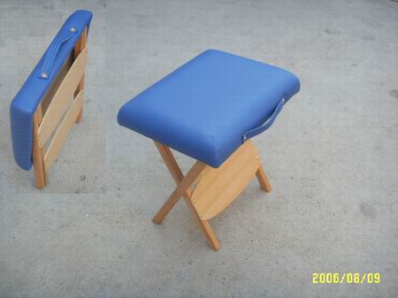  Portable Wooden Massager Stool (Portable Tabouret de massage en bois)