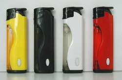  Plastic Gas Lighters With LED Lamp (Plastic briquets à gaz Avec LED Lamp)