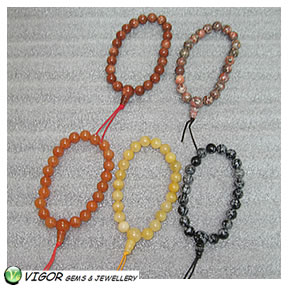  Gemstone Rosary Set In Semi Precious Stone (Gemme Rosaire Set En Semi Precious Stone)