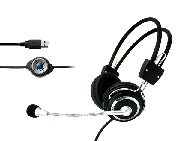  VOIP Computer USB Headset Usb-09 (VOIP Компьютерная USB Headset Usb-09)