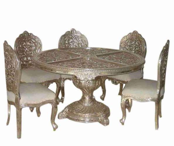  Silver Dining Set (Silver Furniture) (Серебро Dining Set (серебро мебели))