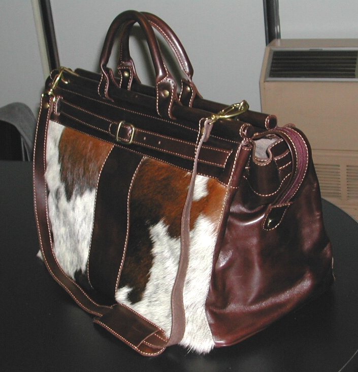  Hair-on Cowhide Leather Goods (Sèche-sur cuir en peau de vache)