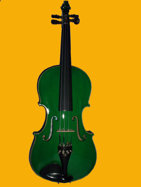  Green Color Violin (Couleur vert Violon)