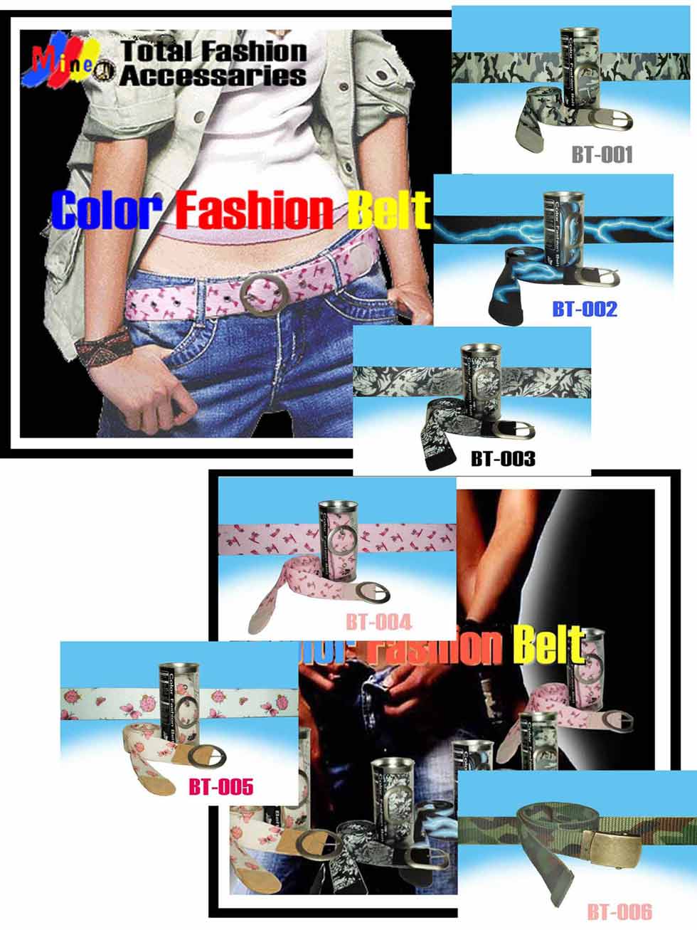 Fashion Belt / Webbing Tapes (Mode Gürtel / Gurtband Tapes)