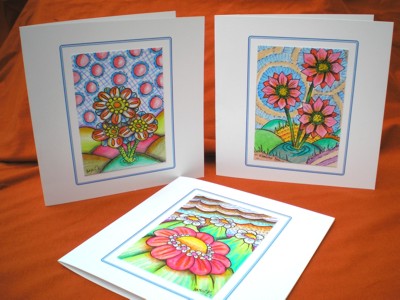 Unique Flower / Handmade Card (Уникальный цветок / ручной карты)