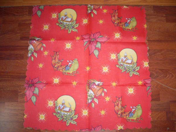  Water Proof Christmas Design Table Cloth (Imperméable Noël Design Table Cloth)