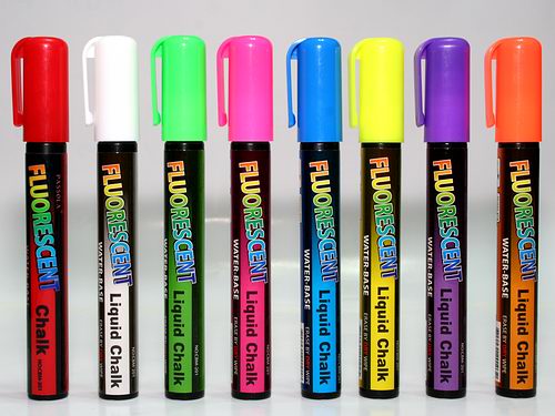  Fluorescent Chalk Marker