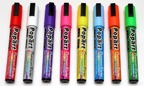  Fluorescent Chalk Marker