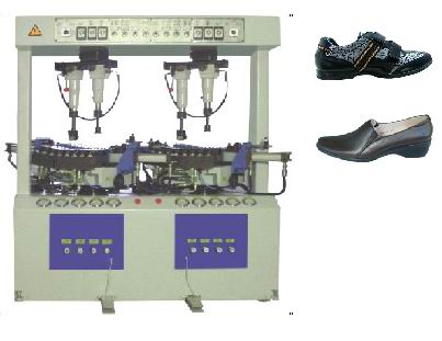  PU Foam Sole And Link-Upper Pouring Machine ( PU Foam Sole And Link-Upper Pouring Machine)