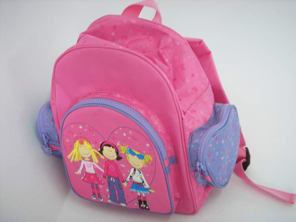  Children`s School Bag With Cartoon Patterns