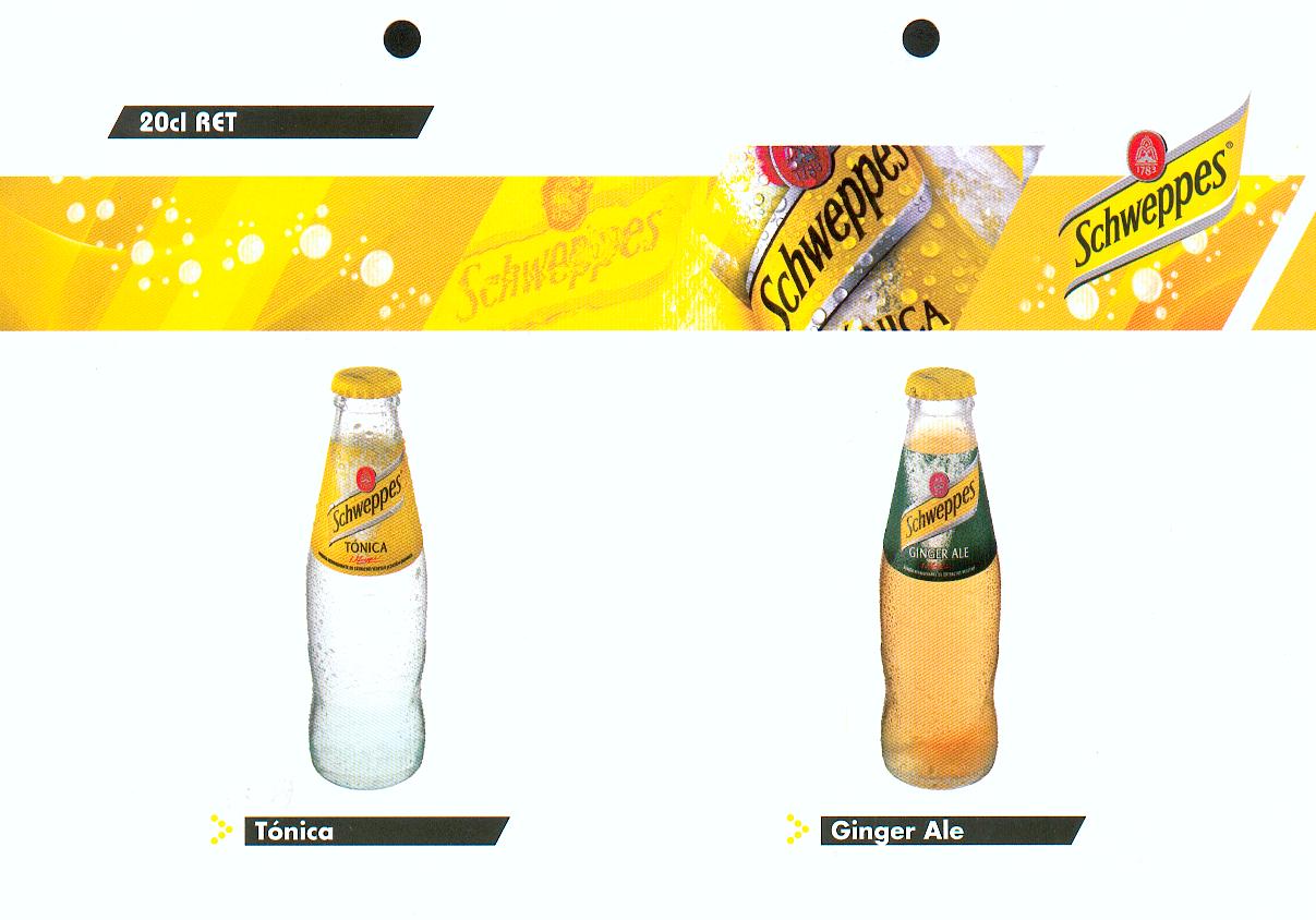  Schweppes Glass Bottles