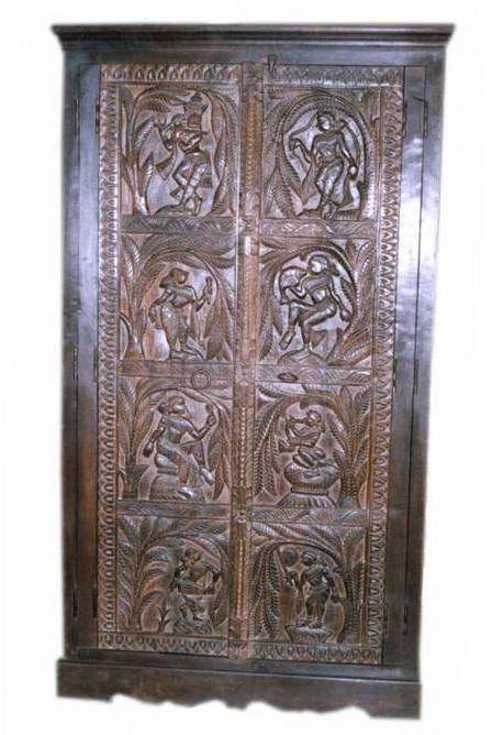  Antique Carved Armoire (Antique Reproduction Furniture) (Античные резные Armoire (антикварная мебель воспроизведение))