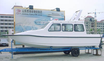  8.00m FRP Working Boat (8,00 m GFK Working Boat)