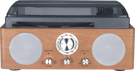  Wooden Turntable Radio