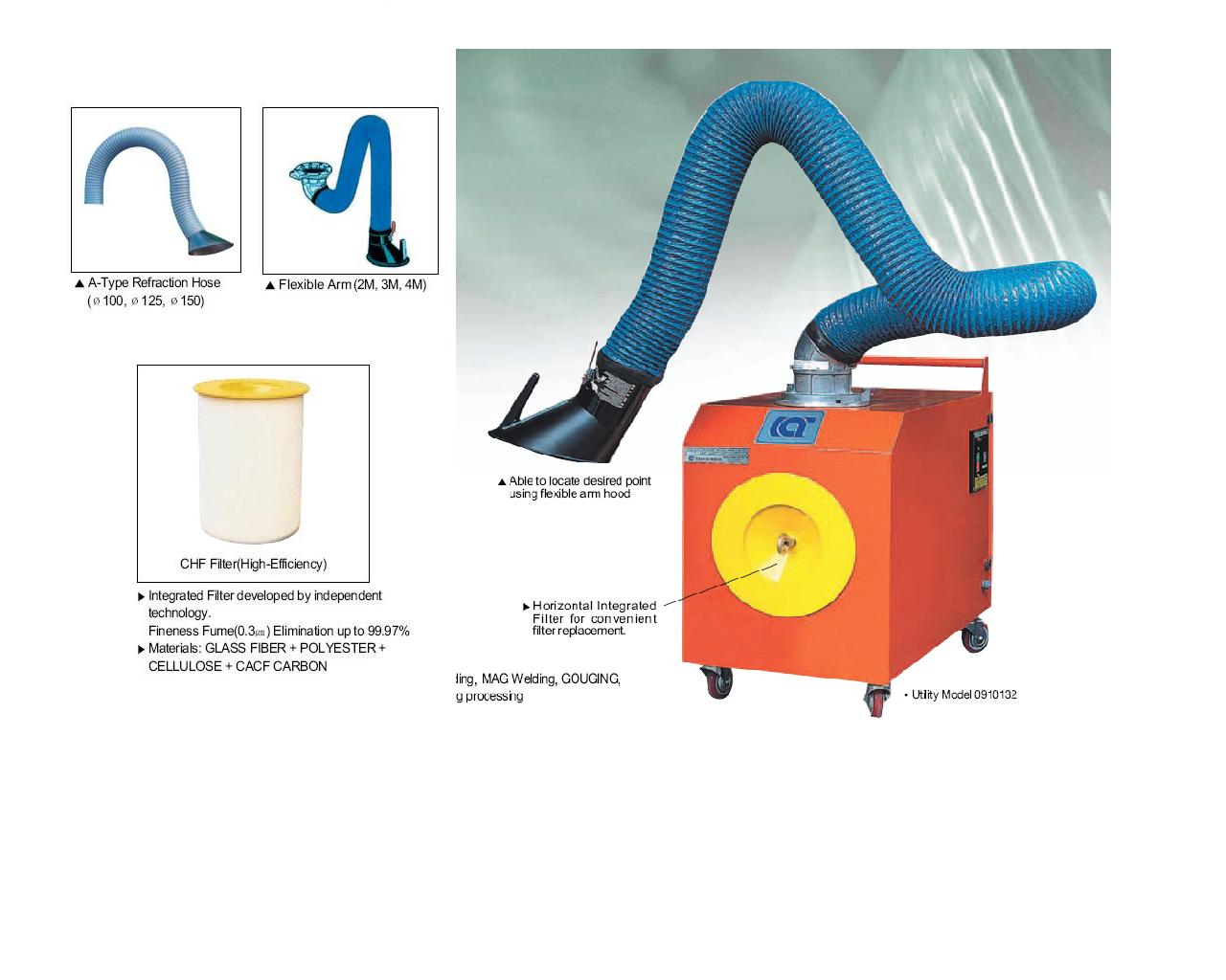  Welding Fume Dust Collector ( Welding Fume Dust Collector)