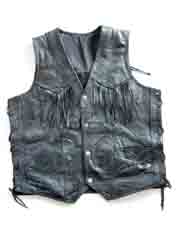  Patchwork Leather Vest (Veste en cuir Patchwork)