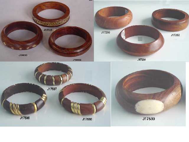  Wooden Bangles