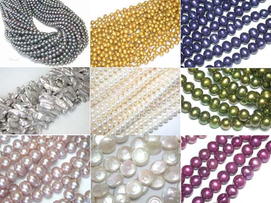  Freshwater Culture Pearl Loose Strand From China (Culture de perles d`eau douce en vrac Strand De Chine)