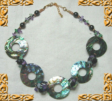  Paua Abalone Shell Necklace (Paua Abalone Shell ожерелье)