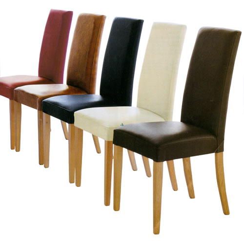  Leather Chairs (Chaises en cuir)