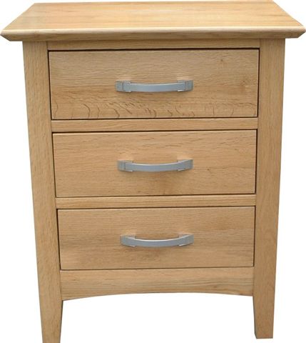  Solid Oak Bedside Cabinet (En chêne massif Chevet)