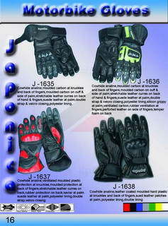  Motorbike Gloves (Gants moto)