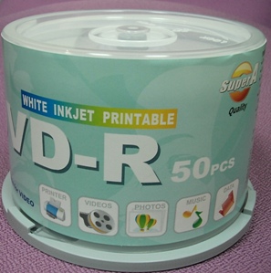  Smartbuy Printable DVD+/-R 16X 120min 4.7GB (Smartbuy печати DVD + /-R 16x 120 мин 4.7GB)