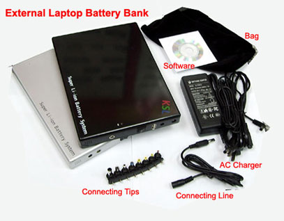  External Laptop Battery (Внешний аккумулятор ноутбука)