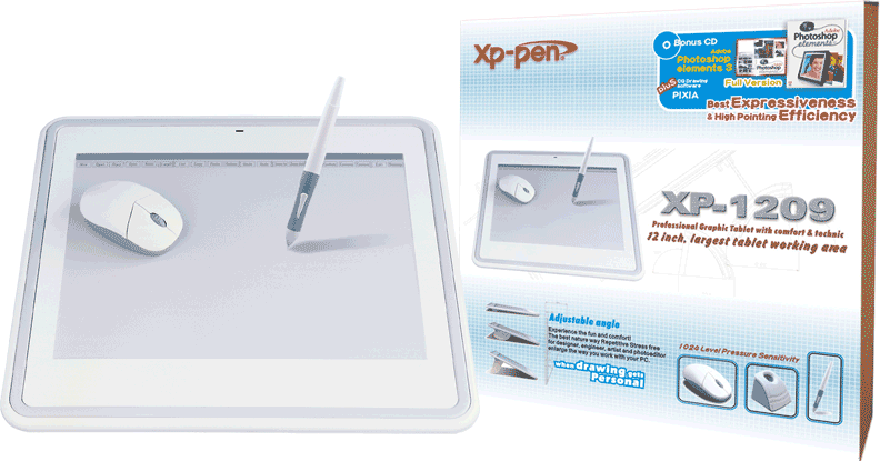  XP-1209B 12 Inches Graphic Tablet (XP-1209B 12 Inches Tablette graphique)