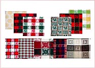  Cotton Table Cloths, Placemats, Table Napkins, Towels, Curtains (Хлопковые скатерти, Pl emats, салфетки, полотенца, гардины)