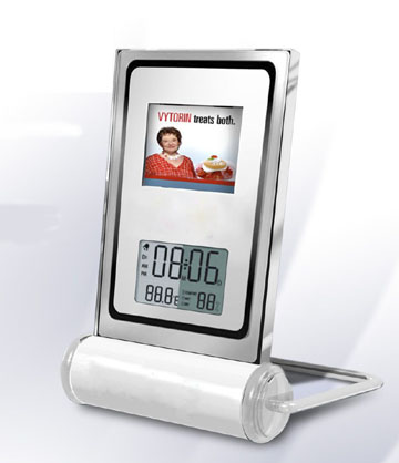  Digital Photo Frame & Digital Clock Thermometer (Cadre photo numérique et numérique: Horloge, thermomètre)