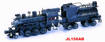  Antique Model Train-Mainline Freight Steam Locomotive 1947