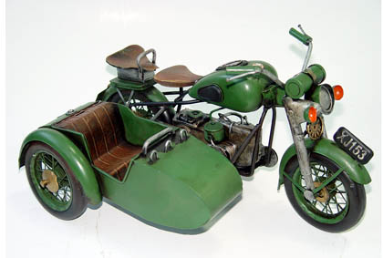 Antique Modell-Motorräder Harley-Davidson WLA, USA 1942 (Antique Modell-Motorräder Harley-Davidson WLA, USA 1942)